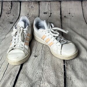 adidas White and Cream Sneakers